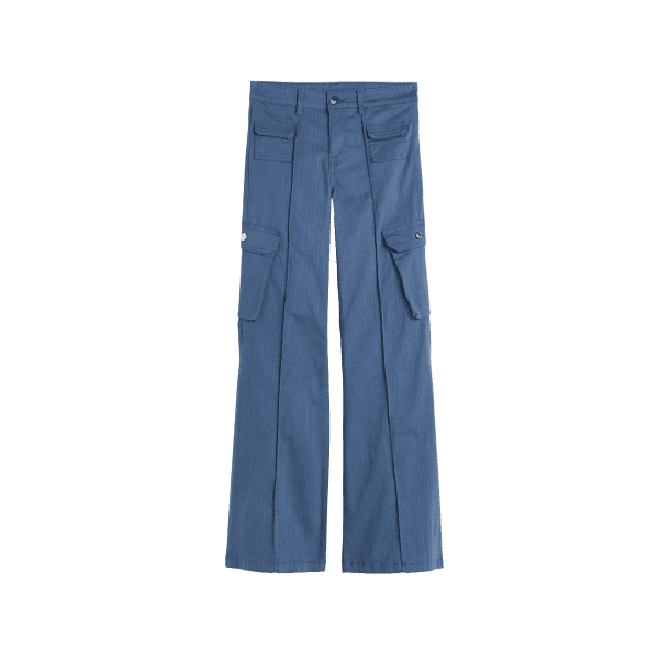 Women Flare Bell Bottom Jeans alt